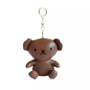 브라운 미피 키링 보리스 유아동액세서리 유 인형 캐릭터액세서리 PU