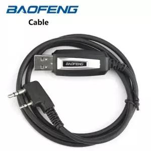 Baofang USB 케이블 키트 Baofeng GT-3 GT-3TP UV-5R UV-5RTP 잭 남성-남성용 프로그래밍