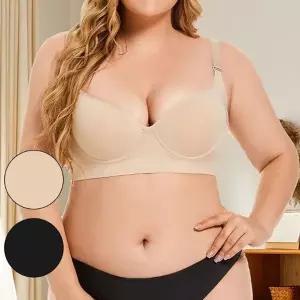 빅사이즈 브래지어 처진가슴 보정 와이어 큰컵 볼륨업