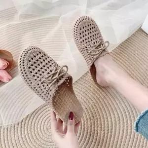 여름 비치 슈즈 휴가철 물놀이 여자 이 신 젤리 여성