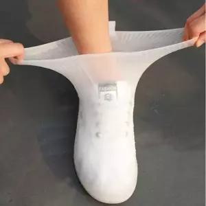 장마철 진흙 아무 신발 보호 레인 부츠 발 준비 방수