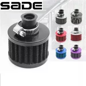 범용 소형 에어 필터 오토바이 터보 고유량 레이싱 냉기 흡입 버섯 머리 자동차 액세서리 AF-1002 12mm
