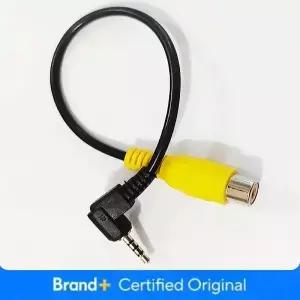 RCA에서 2.5mm AV 변환 케이블 자동차 후방 카메라 주차 내비게이션 비디오 GPS