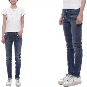 [롯데백화점]발망 여성 스키니 워싱 바이커진 5355 171N C3180
