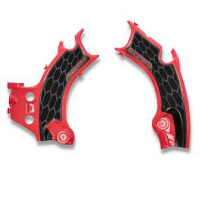 혼다 CRF450R CRF450RX 2021-2024 2911441018용 Acerbis X-Grip 프레임 가드 레드/블랙