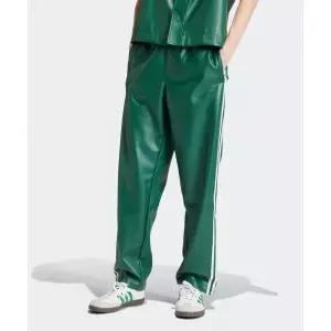 매장정품 ADIDAS 아디다스 포우 레더 3S 파이어버드 트랙 팬츠 - 그린 IZ4037 1773242