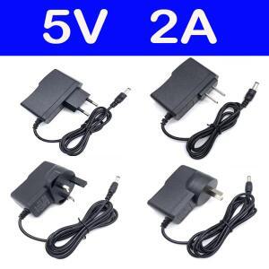 1PCS  DC 5V 2A 변환기 어댑터 AC 100V-240V 5V2A 2000mA 전원 공급 장치 T95 X96 Max H96 안드로이드 TV