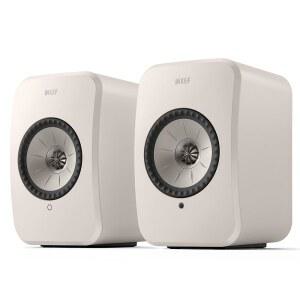 KEF LSX II LT 무선 하이파이 스피커(스톤 화이트, 페어)