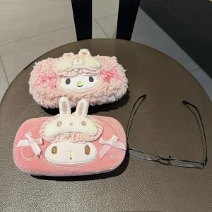 마이멜로디 대형 안경 케이스 안경집 낙하 압력 방지 선글라스 보관 수납