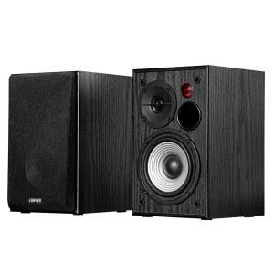 Edifier R990BT 2.0 액티브 멀티미디어 스피커 - 블루투스 책장 파워 스튜디오 모니터 MDF 인클로저 24W RMS(페어)