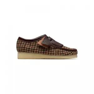 CLARKS ORIGINALS 남성 왈라비 브라운 해리스 트위드 콤비 / 26182791 3422603