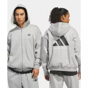 매장정품 아디다스 ADIDAS 바스켓볼 풀집 후디- 미디엄그레이헤더 KB7562 299331