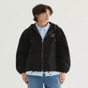 커버낫 C 로고 헤비 옥스포드 후드 자켓 블랙 5913828