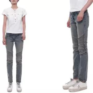 [롯데백화점]발망 여성 스니키 워싱 바이커진 5709 112N T796