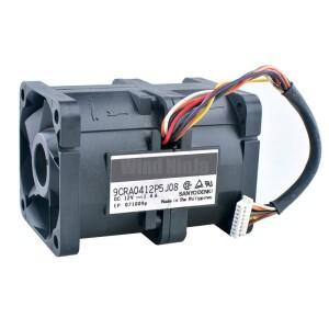 서버용 고속 냉각 선풍기  9CRA0412P5J08  4cm  40mm  40x40x56mm  DC12V  1.40A
