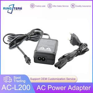 AC-L200 AC-L25A 소니 사이버샷 카메라 및 핸디캠 DCR-IP DVD HC SR PC HDR-HC UX DCR-SR35용 AC 전원 어댑