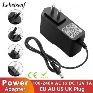 전원 공급 어댑터, CCTV LED 스트립 조명용 충전기, 미국 EU AU UK 플러그 인 AC/DC 컨버터, 100-240V 12V