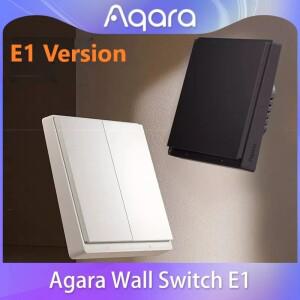 Aqara E1 중성선이 없는 스마트 홈 ZigBee 3.0 무선 키 라이트 스위치 (샤오미 미홈 앱용)