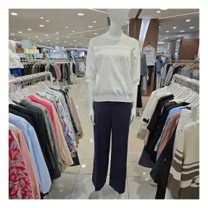 올리비아하슬러체크자카드반팔니트OHFMSW108IVBP 790997