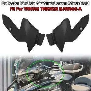 Benelli TRK502 502 BJ500GSA 오토바이 전면 왼쪽 오른쪽 앞 유리 윈드 스크린 디플렉터 키트 사이드 에어
