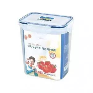 밀폐용기 2.05L 반찬통 쿨맥시 정리 직사각 냉장고 1P 유리반찬통