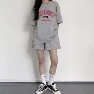 [텐바이텐][홍은]세트 무브먼트 반팔 트레이닝 여름 트레이닝셋업 여성홈웨어