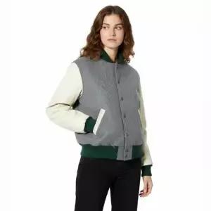 MUST IT_엔지니어드 가먼츠 Varsity JacketGrey Wool Melton 23F1H051AL002 바시티 자켓