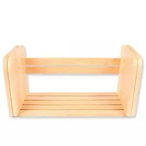 BS set)원목책꽂이 41x17x20cm 2개 책정리꽂이 원목책꽂이 나무책꽂이 책정리함 책꽂이선반