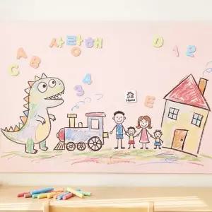 아리아띠 유아 자석보드 탈부착 초크보드 칠판