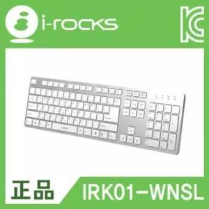 usb키보드 아이락스 USB 슬림 유선 키보드 실버