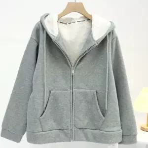 셀럽하우스 가을 겨울 따뜻한 여성 뽀글이 기모 후드 집업 점퍼