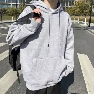 [RIZPICK]편하게 입을수있는 베이직한 디자인 기모 후드티셔츠 남자데일리룩