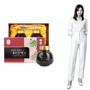 6년근 고려 홍삼진액고 500g 2병 은사님선물 50대선물 홍삼원액 음료