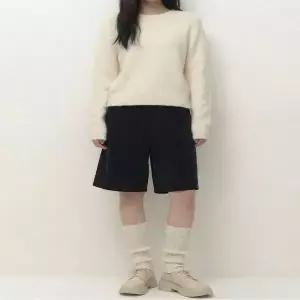 [하프클럽/]2컬러 겨울 융털기모 코듀로이바지 허리밴딩 롱팬츠
