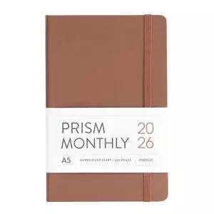 인디고 다이어리 2026 프리즘 A5 먼슬리 스케줄러 (날짜형 25절 월간)
