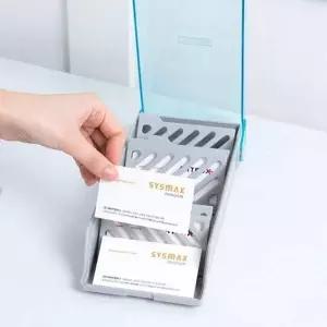 명함 보관함 수납 박스 컴팩트 카드 케이스