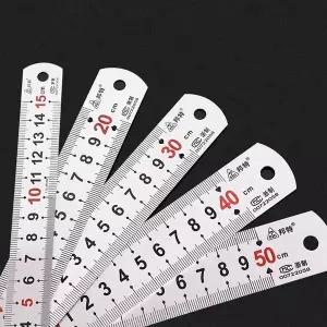 모델링작업스틸자 재단 스틸미터기 제도용 철자 20cm