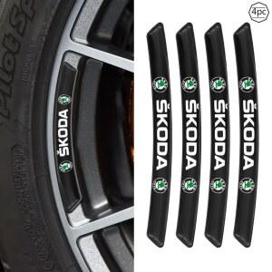 범퍼스티커 자동차 스티커 스코다 옥타비아 A5 A7 Fabia Rapid Scala Kodiaq Superb Karoq Kamiq Citigo Roomster DIY 액세서리