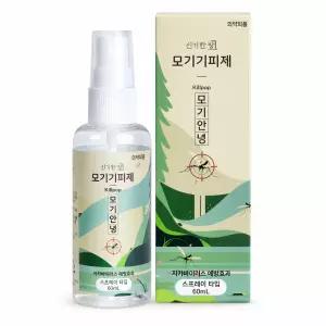 신기한방 모기안녕 모기기피제 모기퇴치제 모기약 신기패 60ml