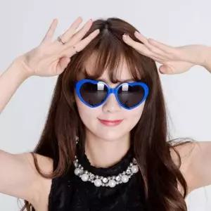 [RIZPICK]하트안경 생일안경 안경 파티용품 하트선글라스 파티 헤어밴드