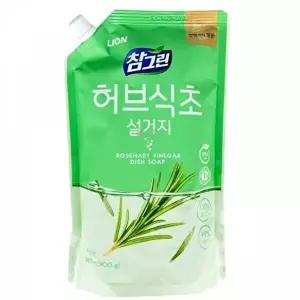 [라이온]고품질 TBZ IS 참그린 허브식초 설거지 주방세제 860ml 렌지클리너 주방세정제 주방세제 WFMTASP