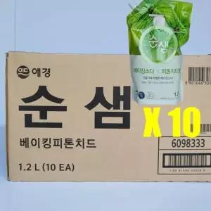 애경 순샘 베이킹피톤치드 1.2L 리필형 10개