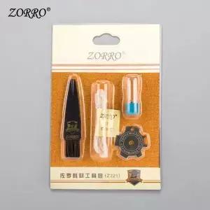 조로 ZORRO 등유 라이터용 범용 액세서리 면심 플린트 드라이버 세트 유지보수 도구 및 소모품