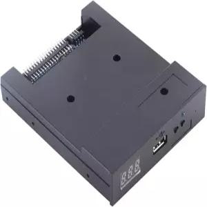 업데이트된 USB 플로피 드라이브 에뮬레이터 3.5인치 1.44MB SSD SFR1M44-U100K 블랙