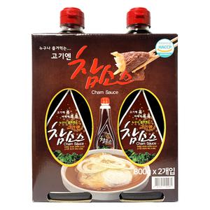 고기엔 참소스 고기 삼겹살 소스 고기양념 800gx2입