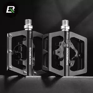 락브로스 평페달 MTB클릿페달 양면페달 투어링 겸용 시마노호환
