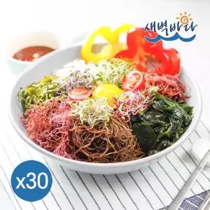 [새벽바다]매일 해초샐러드 7g x 30봉 비건 도시락 꼬시래기무침 미역국수 SED730