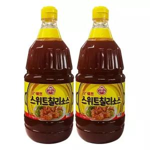 [오뚜기] 오쉐프 스위트칠리소스 2.1kg 2개