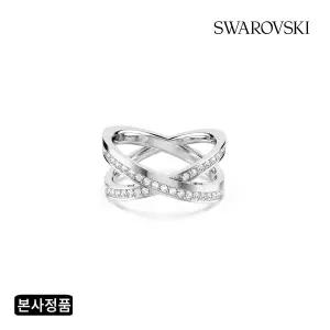 [롯데백화점]스와로브스키 [본사정품] Delta 로듐 반지58 5717561