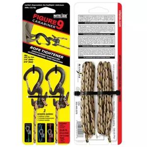 [아웃도어스/나잇아이즈]카라비너 피겨 9 Small (2PK W/Rope)